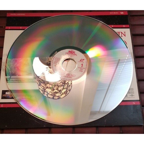 1996 Sgt. Bilko Steve Martin Letterbox Laserdisc Format - Picture 3 of 4